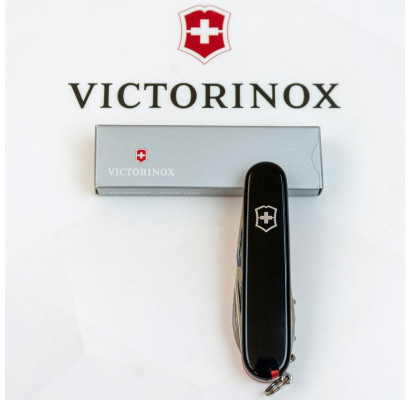 Складной нож Victorinox SPARTAN UKRAINE черно-красный 1.3603.3.1