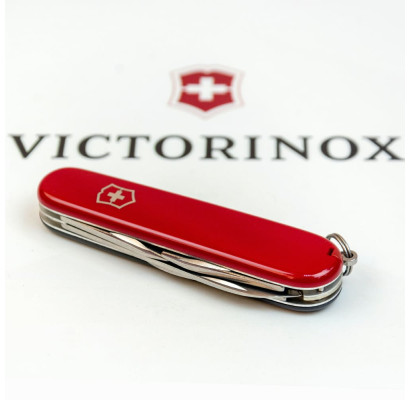 Складной нож Victorinox SPARTAN UKRAINE красно-черный 1.3603.1.3