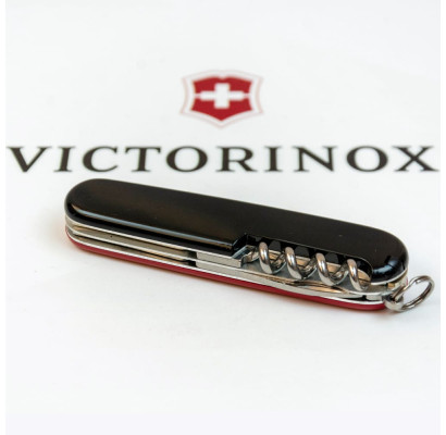 Складной нож Victorinox SPARTAN UKRAINE красно-черный 1.3603.1.3