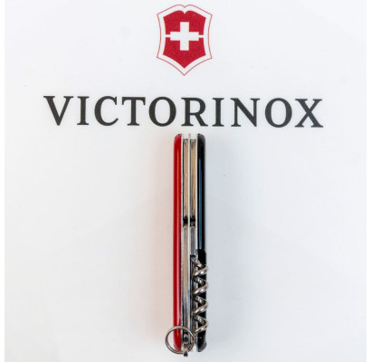 Складной нож Victorinox SPARTAN UKRAINE красно-черный 1.3603.1.3