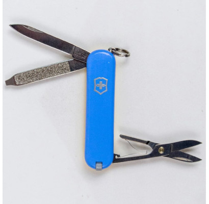 Складаний ніж Victorinox CLASSIC SD UKRAINE блакитно-жовтий 0.6223.28G.8