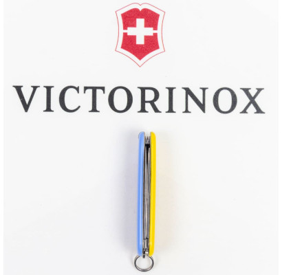 Складаний ніж Victorinox CLASSIC SD UKRAINE блакитно-жовтий 0.6223.28G.8