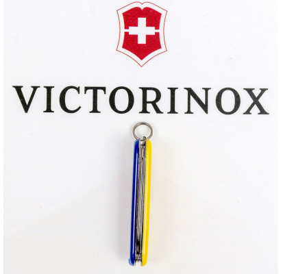 Складаний ніж Victorinox CLASSIC SD UKRAINE жовто-синій 0.6223.8G.2