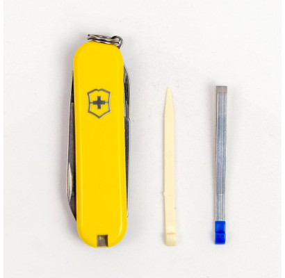 Складаний ніж Victorinox CLASSIC SD UKRAINE жовто-синій 0.6223.8G.2
