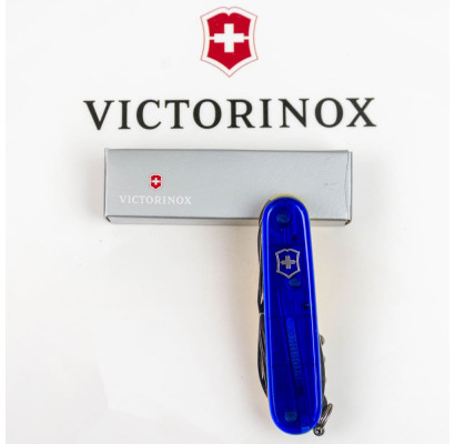 Складаний ніж Victorinox HUNTSMAN UKRAINE синьо-жовтий 1.3713.T2.8