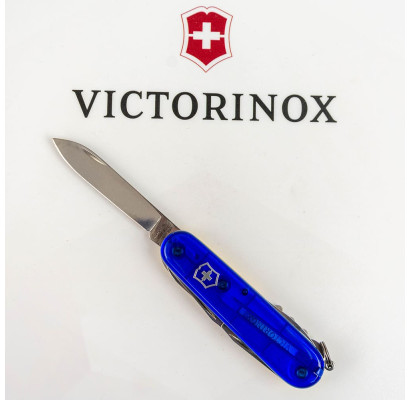 Складаний ніж Victorinox HUNTSMAN UKRAINE синьо-жовтий 1.3713.T2.8