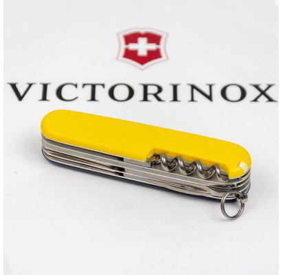 Складаний ніж Victorinox HUNTSMAN UKRAINE синьо-жовтий 1.3713.T2.8