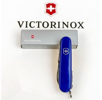 Складной нож Victorinox HUNTSMAN UKRAINE сине-желтый 1.3713.2.8