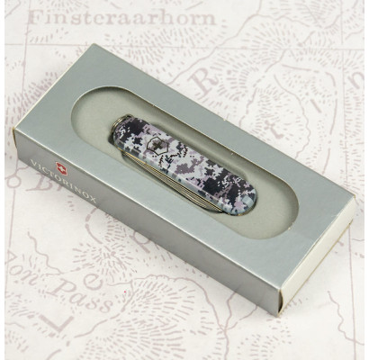 Складной нож Victorinox CLASSIC SD ARMY Пиксель синий 0.6223.3.W3942pw