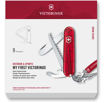 Складной детский нож Victorinox MY FIRST 0.2373.T