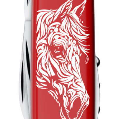 Складной нож Victorinox SPARTAN ZODIAC Могучий конь 1.3603.Z5330u