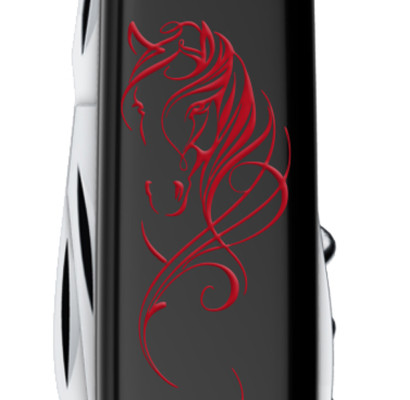 Складной нож Victorinox SPARTAN ZODIAC Красный конь 1.3603.3.Z5361u