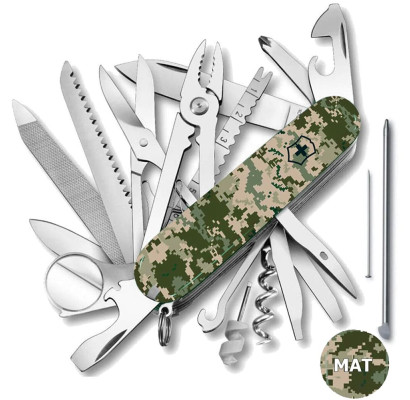 Складной нож Victorinox SWISSCHAMP ARMY Пиксель 1.6795.3.W3940p