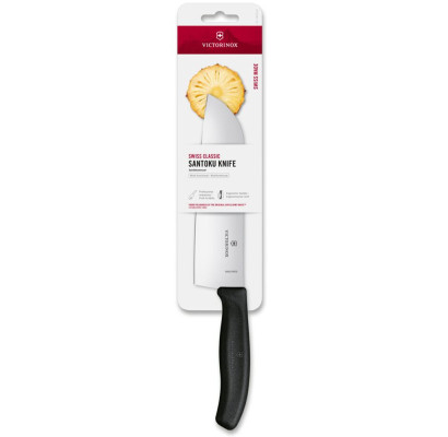 Ніж-сантоку Victorinox SWISS CLASSIC 17см чорн 6.8503.17B