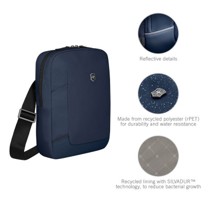 Чоловіча сумка Victorinox ALTMONT Modern Navy Blue Vt653538