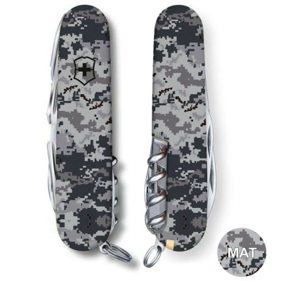 Складной нож Victorinox SWISSCHAMP ARMY Пиксель синий 1.6795.3.W3942p