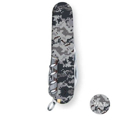 Складной нож Victorinox SWISSCHAMP ARMY Пиксель синий с крас. лого 1.6795.3.W3943p