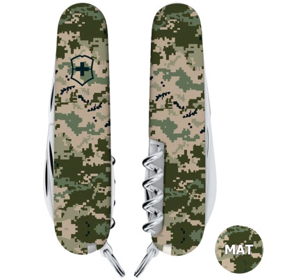 Складаний ніж Victorinox SPARTAN ARMY Піксель 1.3603.3.W3940p