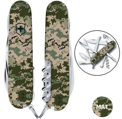 Складаний ніж Victorinox HUNTSMAN ARMY Піксель 1.3713.3.W3940p