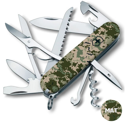 Складаний ніж Victorinox HUNTSMAN ARMY Піксель 1.3713.3.W3940p