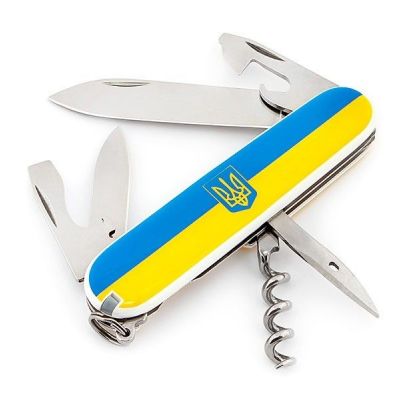 Складной нож Victorinox SPARTAN UKRAINE 1.3603.7_T0040r