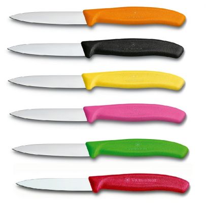 Набір ножів для чищення овочів Victorinox SWISS CLASSIC 2 ножа 8см рожев 6.7606.L115B