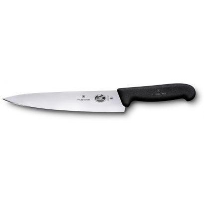 Разделочный нож Victorinox FIBROX 22см черн 5.2003.22