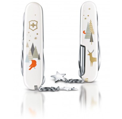 Складаний  ніж Victorinox SUPER TINKER Winter Magic SE 2019 1.4703.7E1 Складаний  ніж Victorinox SUPER TINKER Winter Magic SE 2019 1.4703.7E1