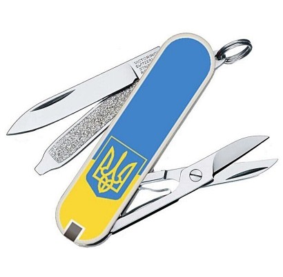 Складной нож Victorinox CLASSIC SD UKRAINE 0.6223.7_T0030r
