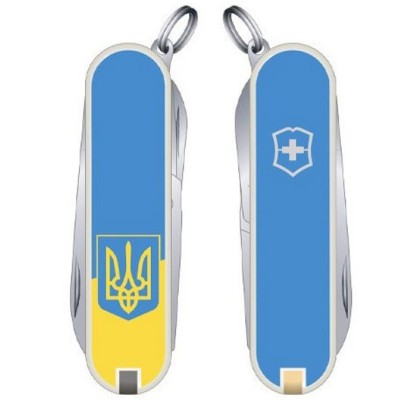 Складной нож Victorinox CLASSIC SD UKRAINE 0.6223.7_T0030r