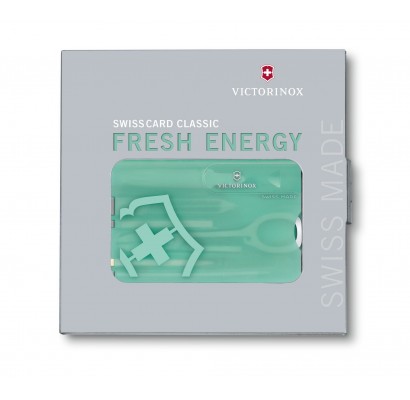 Картка-мультитул Victorinox SWISSCARD Fresh Energy SE 0.7145.T