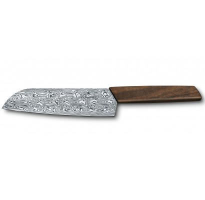 Кухонный нож Victorinox Swiss Modern Santoku Damast 6.9050.17J20