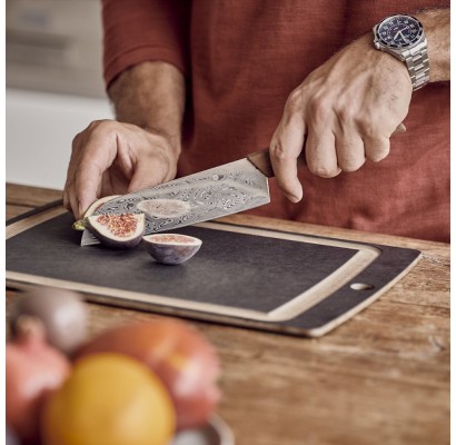Кухонный нож Victorinox Swiss Modern Santoku Damast 6.9050.17J20