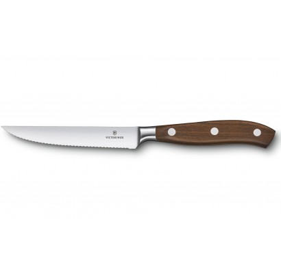 Нож для стейка Victorinox GRAND MAITRE WOOD 12см волн деревян 7.7200.12WG