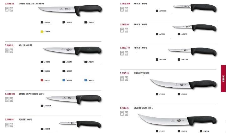 Профессиональные ножи Fibrox