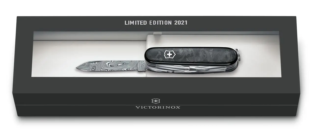 Лимитированный нож Swiss Champ Damast 2021