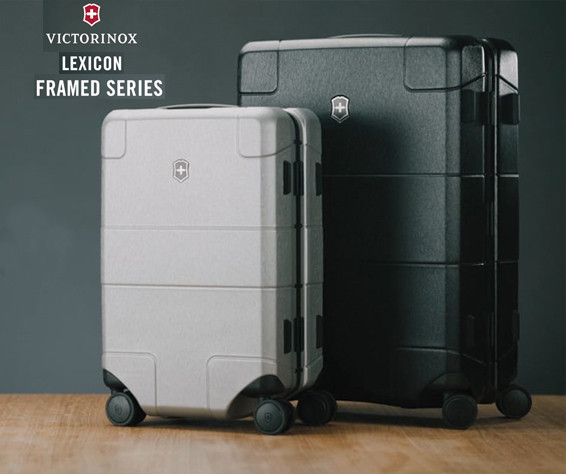 Поликарбонатные чемоданы Lexicon Framed с двумя замками TSA